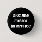 Slogans Ronde Button 3,2 Cm (Voorkant)