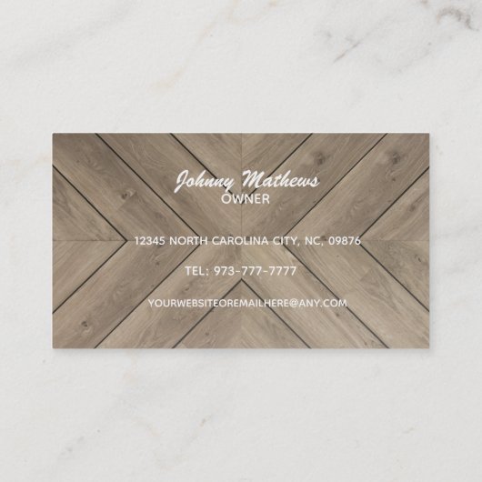 Slogans Visitekaartjes omschrijven (Achterkant)