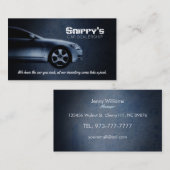 Slogans voor autohandel visitekaartje (Voorkant / Achterkant)