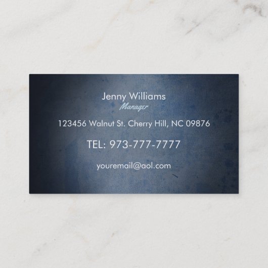 Slogans voor autohandel visitekaartje (Achterkant)