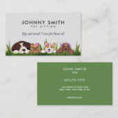 Slogans voor gezelschapsdieren Visitekaartjes (Voorkant / Achterkant)