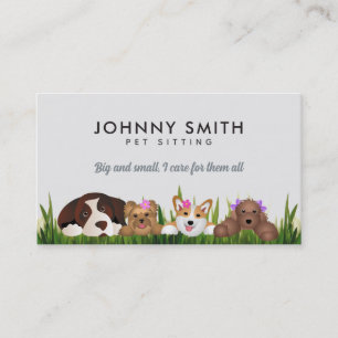 Slogans voor gezelschapsdieren Visitekaartjes