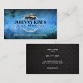 Slogans voor ongewenste verwijdering Visitekaartje (Voorkant / Achterkant)