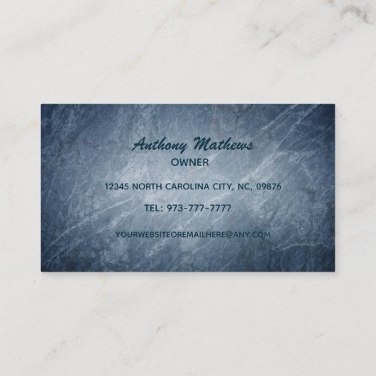 Slogans voor ongewenste verwijdering Visitekaartje (Achterkant)