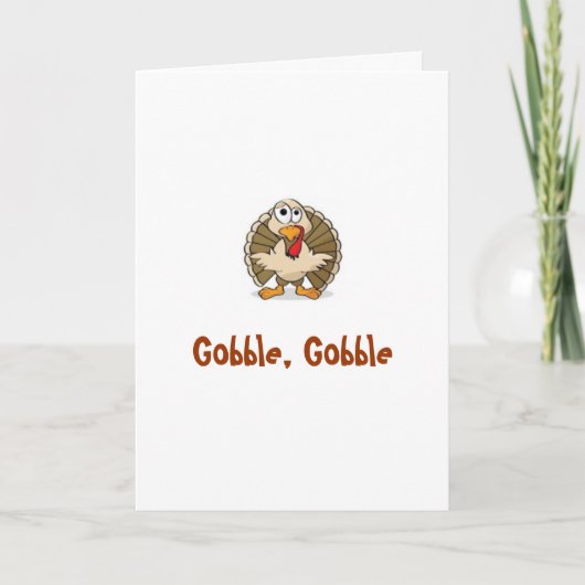 Slok op, slok op feestdagen kaart (Voorkant)