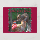 Slok opslokken op briefkaart (Voorkant)