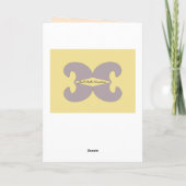 Slok opslokken Thanksgiving op Feestdagen Kaart (Achterkant)