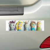 Slombie bumpersticker (Op auto)