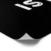 Slomo is hoe ik grappige slak krijg, donker BG Poster (Hoek)