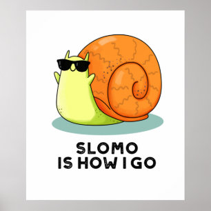 Slomo is hoe ik grappige slakkertje doe poster