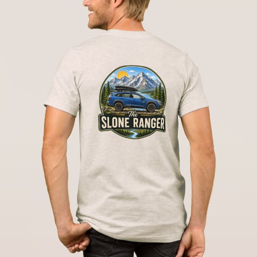 Slone Ranger tri-blend t-shirt (Achterkant)