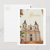 Slonim Belarus Architecture City Cathedral Briefkaart (Voorkant / Achterkant)