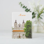 Slonim Belarus Architecture City Cathedral Briefkaart (Staand voorkant)
