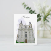 Slonim Belarus Architecture City Cathedral Briefkaart (Staand voorkant)