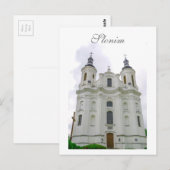 Slonim Belarus Architecture City Cathedral Briefkaart (Voorkant / Achterkant)