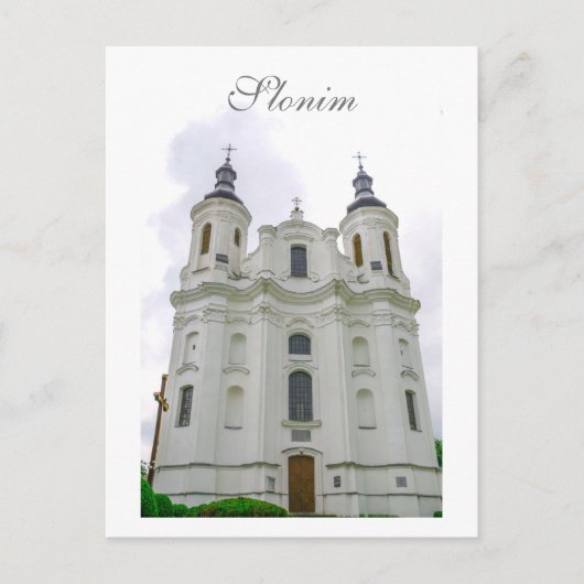 Slonim Belarus Architecture City Cathedral Briefkaart (Voorkant)