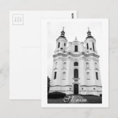 Slonim Belarus Architecture City Cathedral Briefkaart (Voorkant / Achterkant)