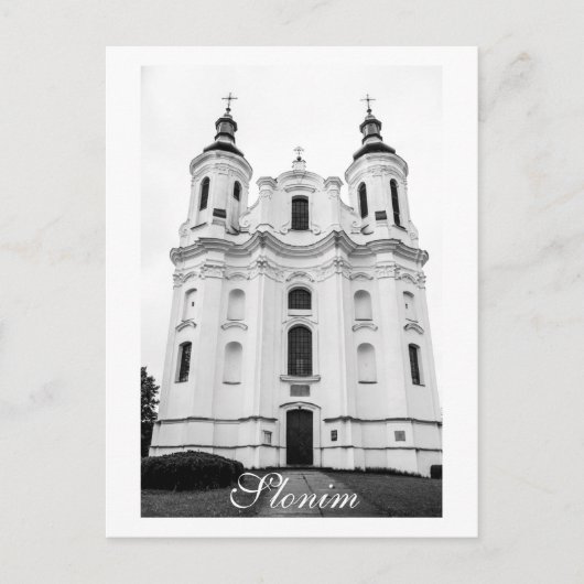 Slonim Belarus Architecture City Cathedral Briefkaart (Voorkant)
