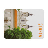 Slonim Belarus Architecture City Cathedral Magneet (Horizontaal)