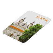 Slonim Belarus Architecture City Cathedral Magneet (Linkerzijde)