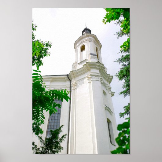 Slonim Belarus Architecture City Cathedral Poster (Voorkant)