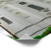 Slonim Belarus Architecture City Cathedral Poster (Hoek)