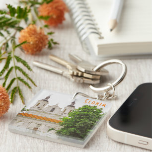 Slonim Belarus Architecture City Cathedral Sleutelhanger