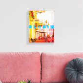Slonim Belarus Architecture City Street Cityscape Canvas Afdruk (Insitu (Woonkamer))