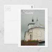 Slonim Belarus Town Architecture Church Briefkaart (Voorkant / Achterkant)
