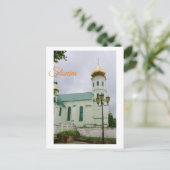 Slonim Belarus Town Architecture Church Briefkaart (Staand voorkant)