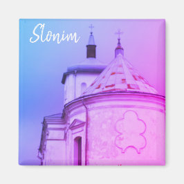 Slonim Belarus Town Architecture Church Magneet