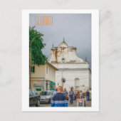 Slonim Belarus Town Architecture Synagogue Briefkaart (Voorkant)