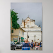 Slonim Belarus Town Architecture Synagogue Poster (Voorkant)