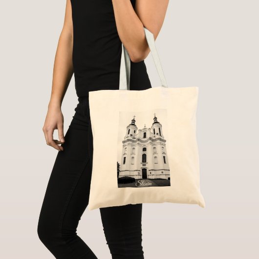 Slonim Wit-Rusland Architectuur Stad Kathedraal Tote Bag (Voorkant (product))
