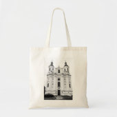 Slonim Wit-Rusland Architectuur Stad Kathedraal Tote Bag (Voorkant)