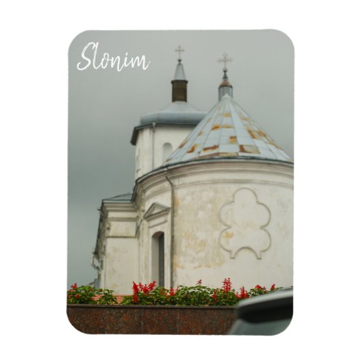 Slonim Wit-Rusland Stadsarchitectuur Kerk Magneet (Verticaal)