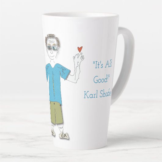 'Slooky' - "Het is allemaal goed!" Latte Mok (Rechterhoek)