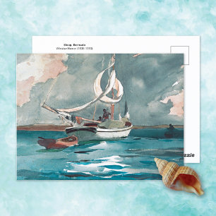 Sloop Bermuda Winslow Homer Briefkaart