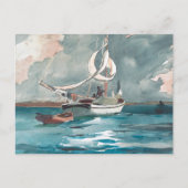 Sloop Bermuda Winslow Homer Briefkaart (Voorkant)