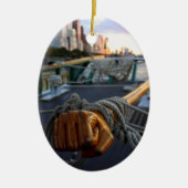 Sloop Clearwater Keramisch Ornament (Voorkant)