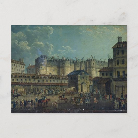 Sloop van de Bastille in 1789 Briefkaart (Voorkant)
