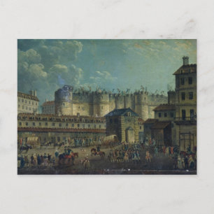 Sloop van de Bastille in 1789 Briefkaart