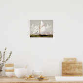 Sloop Yacht Volunter - 1887 Poster (Keuken)