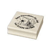 Sloopaannemersbedrijf. Rubberstempel (Stempel)