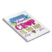 Sloopboekje opnieuw uitsnijden tot je neervalt notitieboek (Rechterzijde)