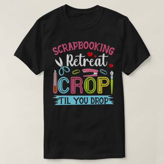 Sloopboekje opnieuw uitsnijden tot je neervalt t-shirt (Design voorkant)