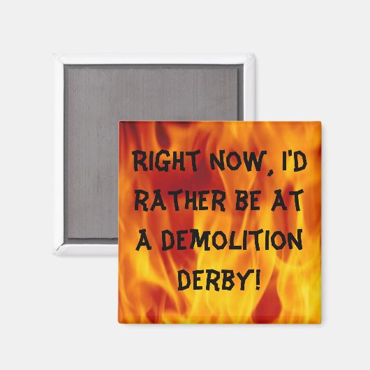 Sloopderby Magneet (Voorkant / Achterkant)