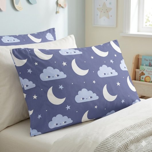 Sloopnavy Kawaii Maan Sterren Wolken Kussensloop