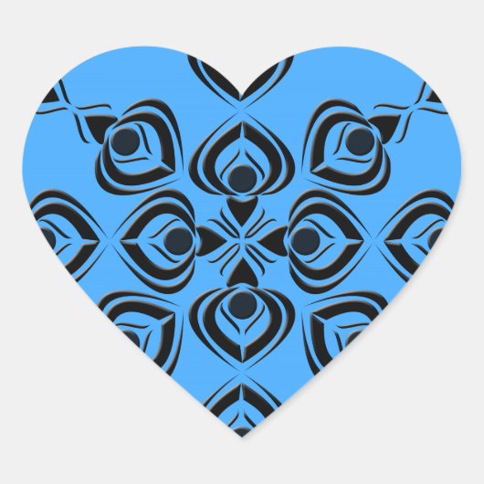 Slooppaden Hart Sticker (Voorkant)