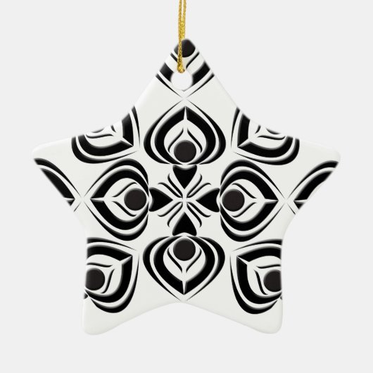 Slooppaden Keramisch Ornament (Voorkant)